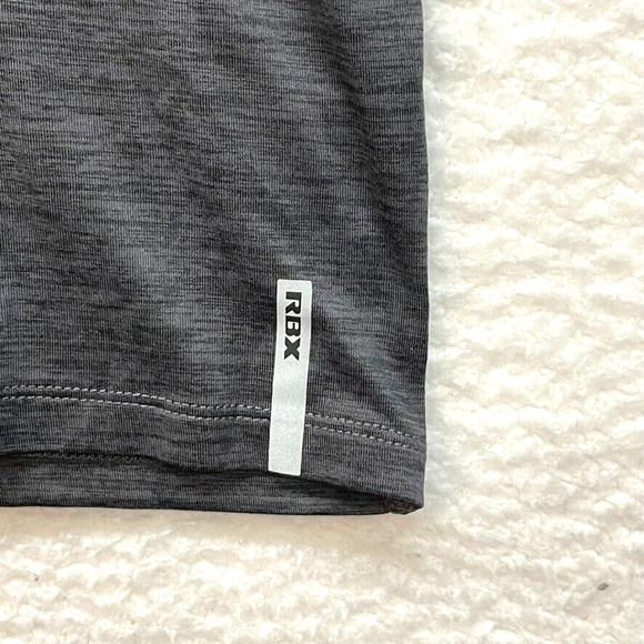 RBX Shirt Mens Medium Gray Xtrain Performance Classiccore Outdoor Basic Normcore - Picture 4 of 13